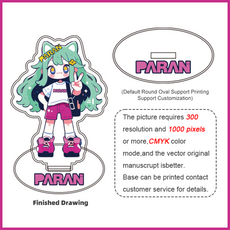 Custom Clear Acrylic Standees