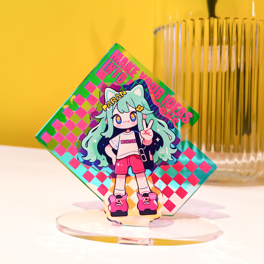 Custom Clear Acrylic Standees