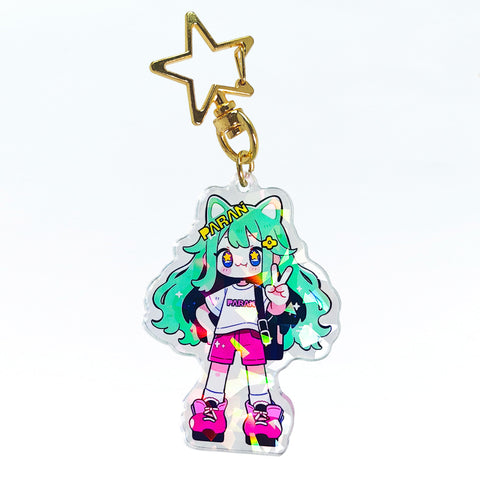 Custom Epoxy Holographic Acrylic Charms