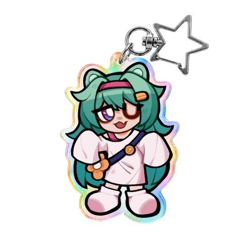 Custom Rainbow Acrylic Keychains