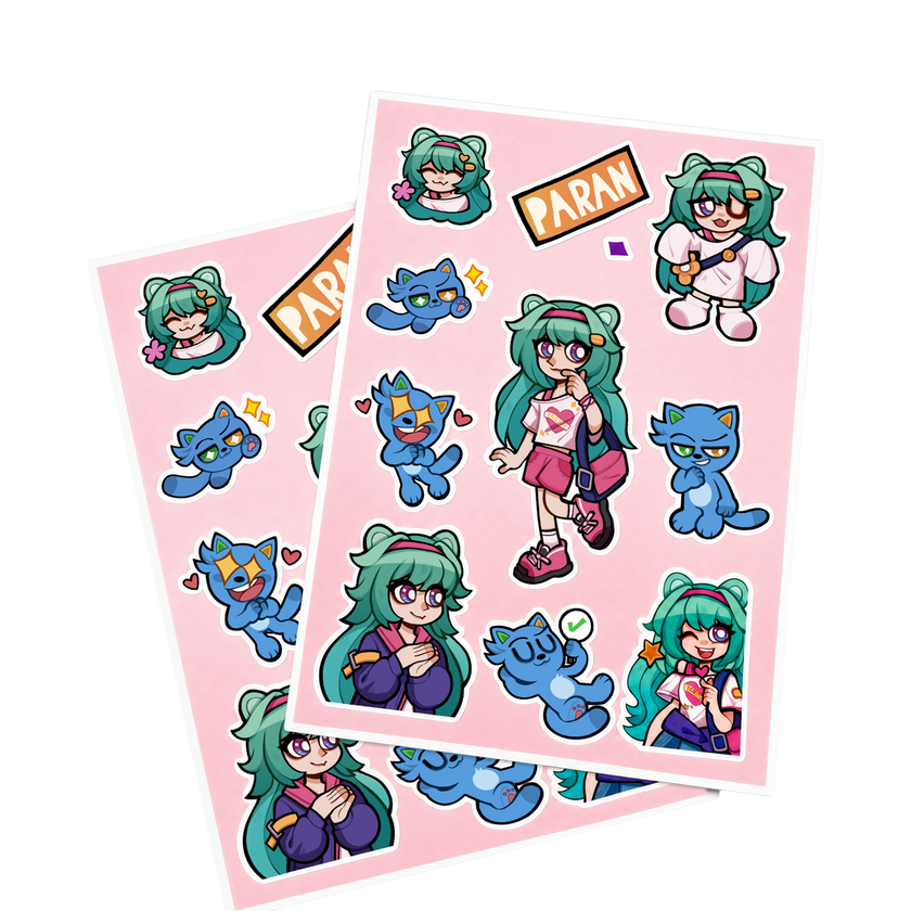 Custom Kiss Cut Sticker Sheets