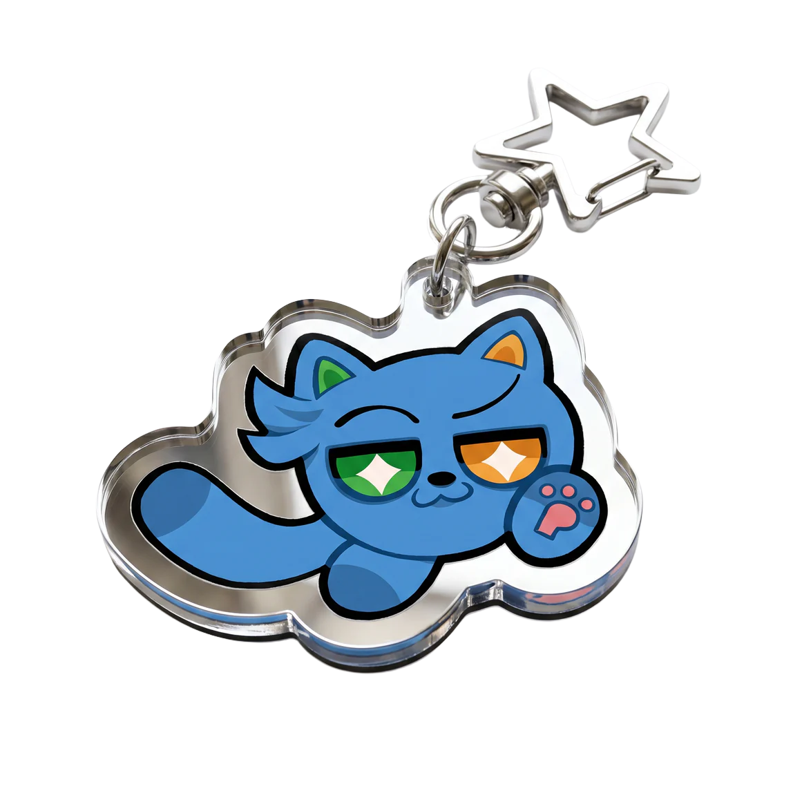 Custom Mirror Acrylic Keychains/Charms