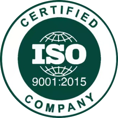 ISO 9001:2015 Certified Company